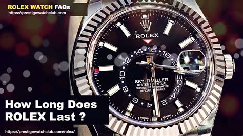 life after one year rolex|how long do rolex watches last.